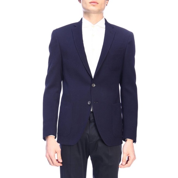 Hugo Boss Other - Hugo Boss Raye 5 Slim-Fit Patch Pocket Suit Jacket Blazer